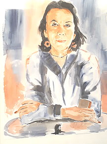 Ulla R. - Aquarell -